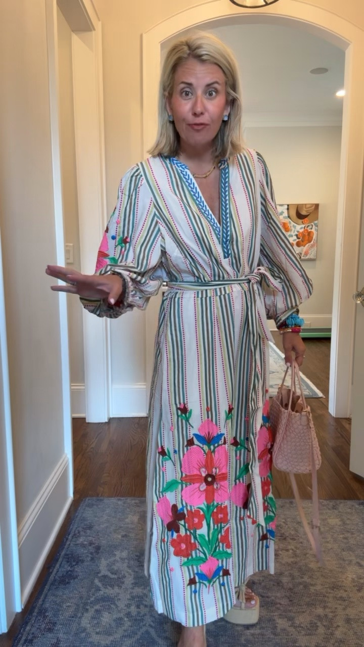 Umm this is gorgeous!! Y’all like beautiful in every way. I’m in a size 2 and it does run big so I’m going to order the 0. 

*Use Boden code K6X7  for 15% off 
*Use Catherine20 for 20% off my bracelet stack ￼

#LTKdayinmylife #LTKmomlife #LTKOver40