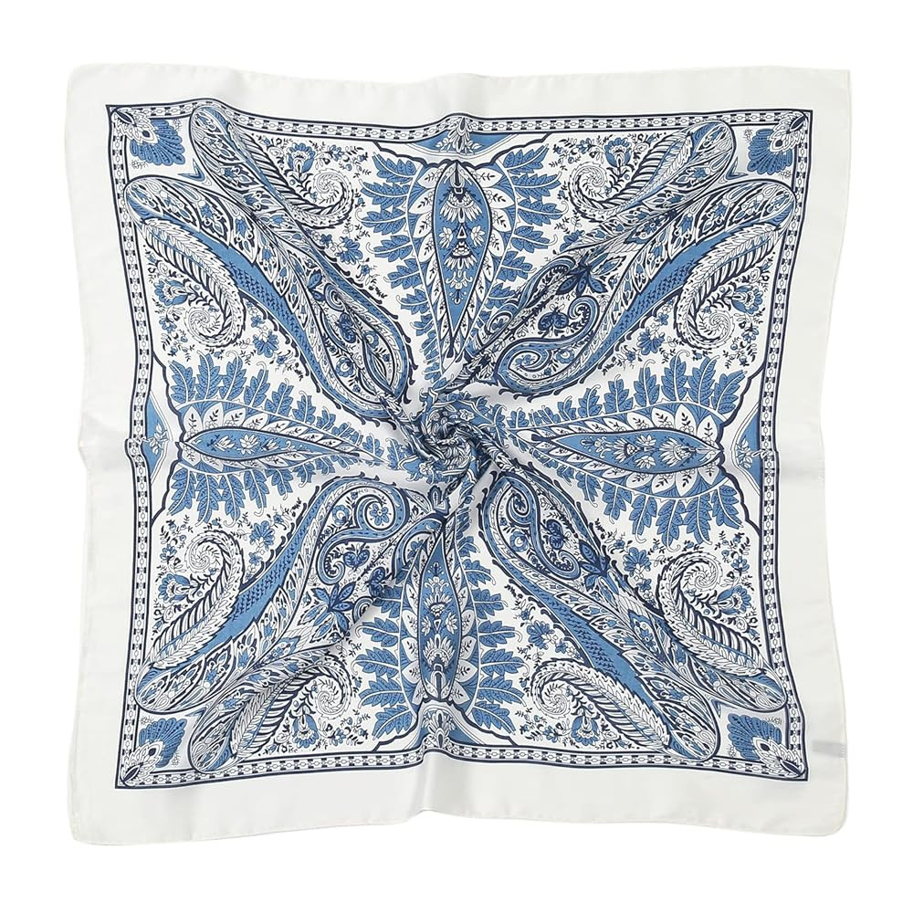 RIIQIICHY Women Head Hair Scarf Like Satin Silk Scarf Sleeping Hair Wrapping Night 27.5" | Amazon (US)