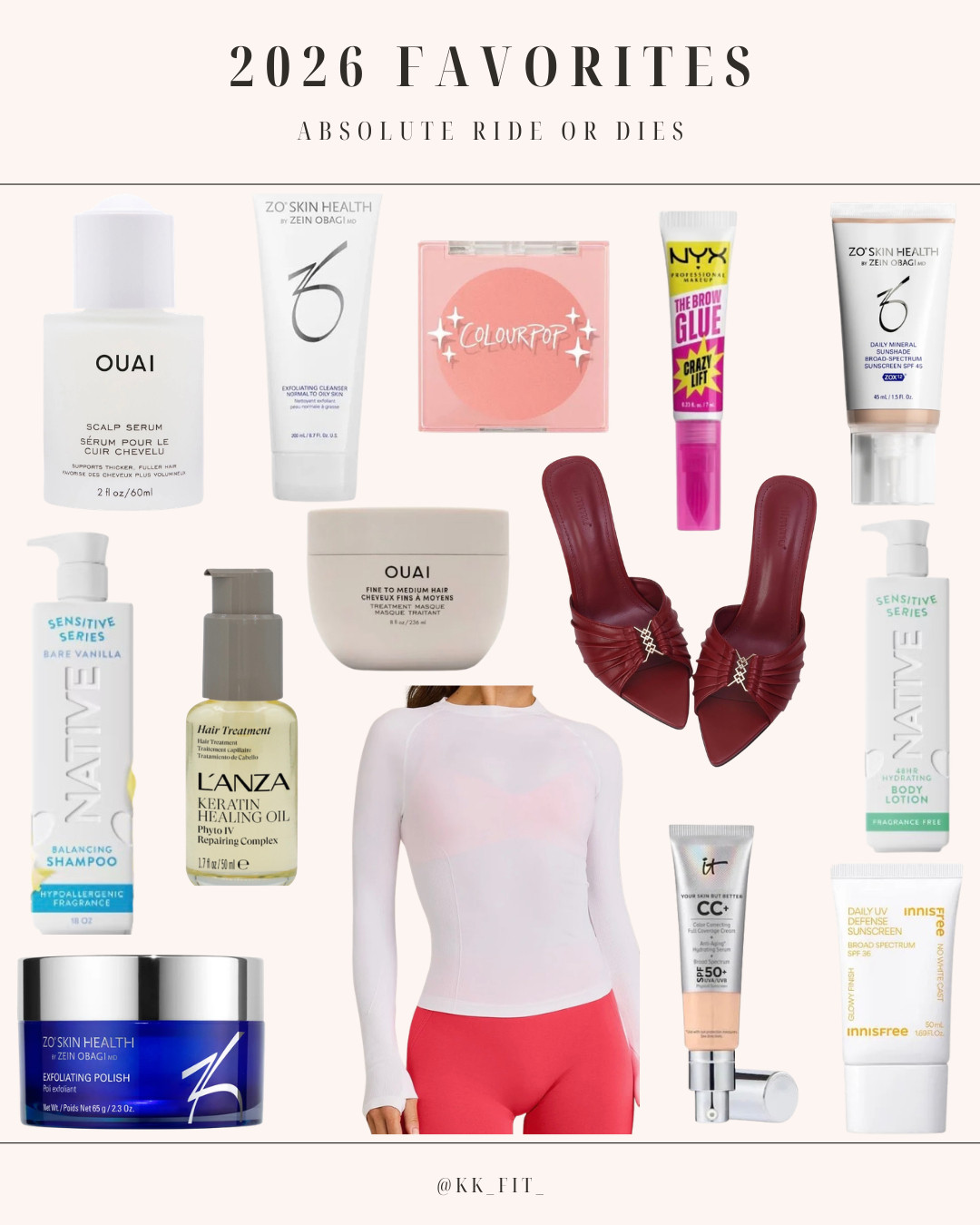 2026 Favorites!!

Our holy grail, ride or die products so far! Style, activewear, and tons of beauty and self-care faves!

#LTKootd #LTKActive #LTKBeauty
