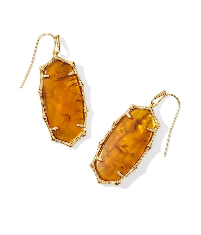 Elle Bamboo Frame Drop Earrings | Zappos