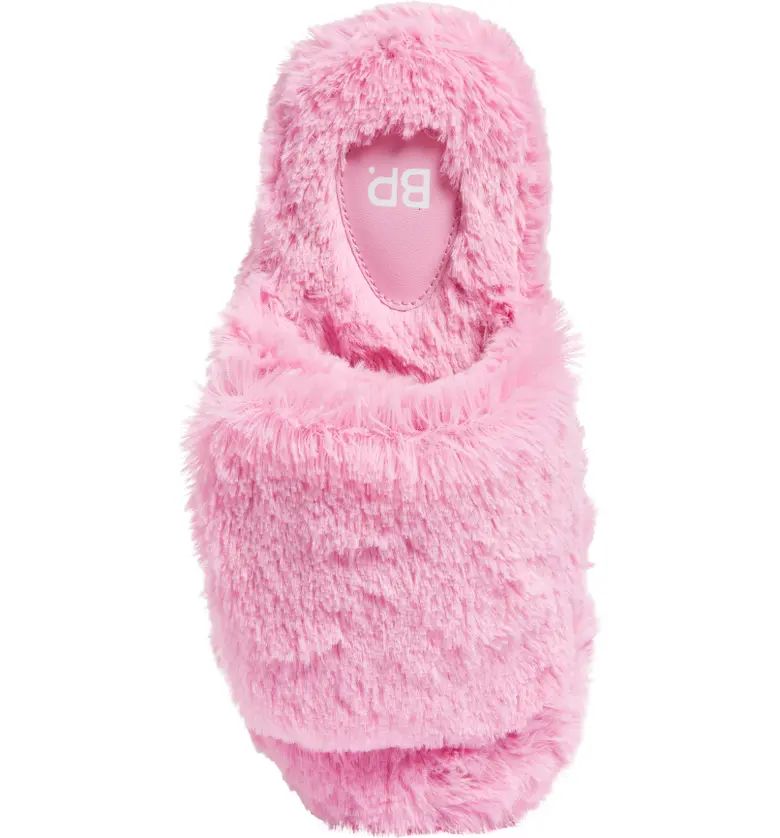 Fawn Adjustable Faux Fur Slipper | Nordstrom