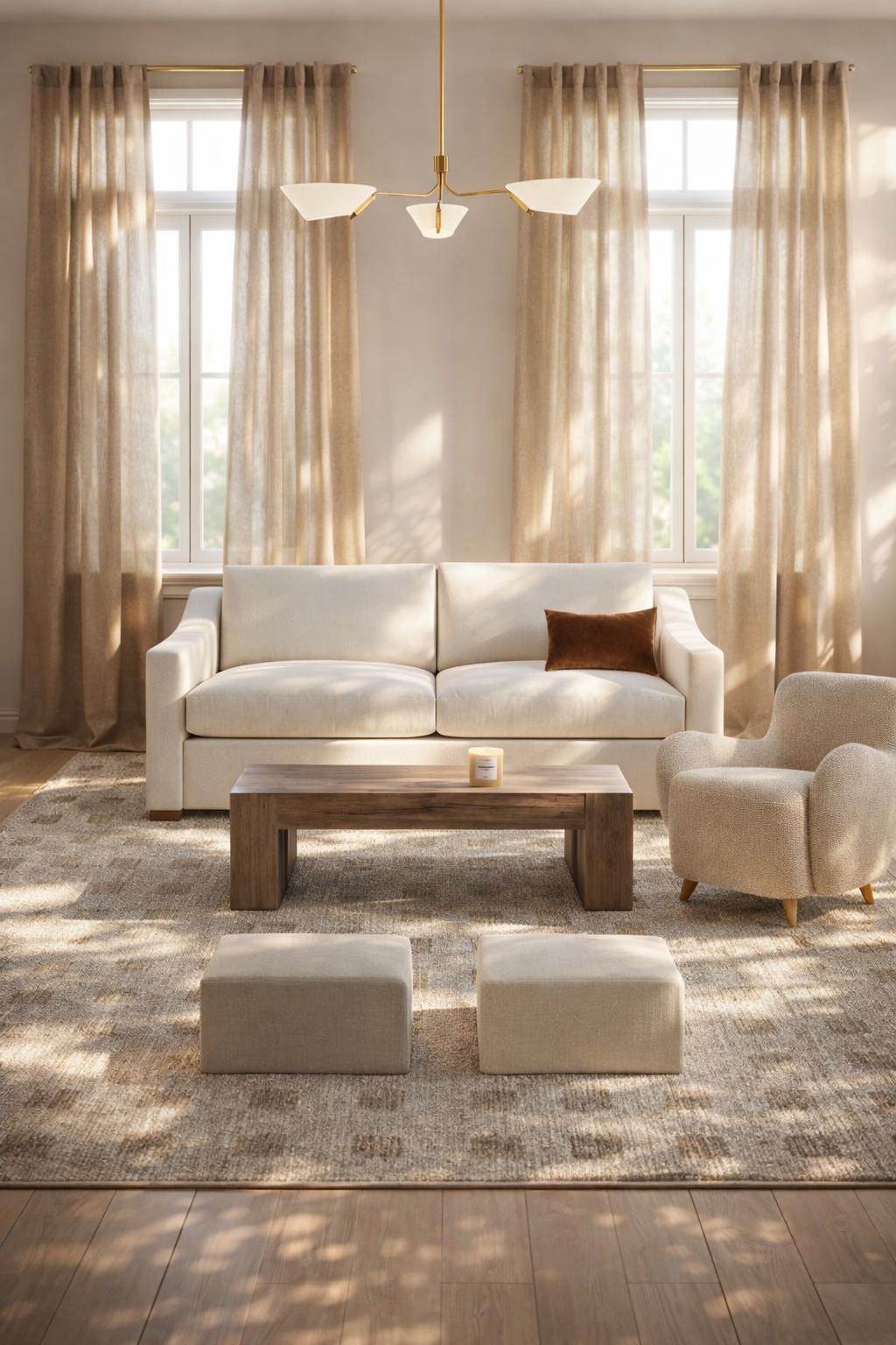 Hyperrealistic rendering of the previous board - everything is from Quince!! 

 