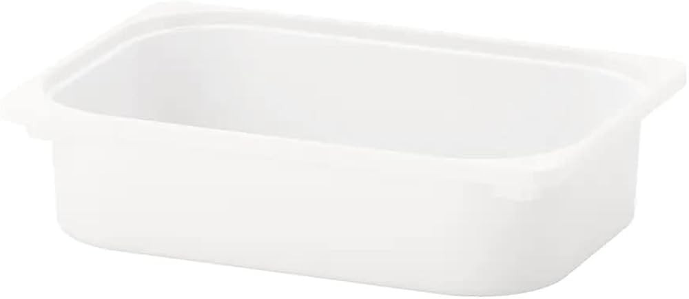 I-K-E-A TROFAST Storage Box, White Container 16 1/2x11 ¾x4 '' | Amazon (US)
