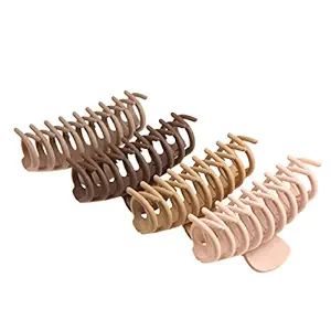SHALAC Large Hair Clips for Thick Hair, 4 PCS (4 color available) Strong hold, Perfect for Women,... | Amazon (US)
