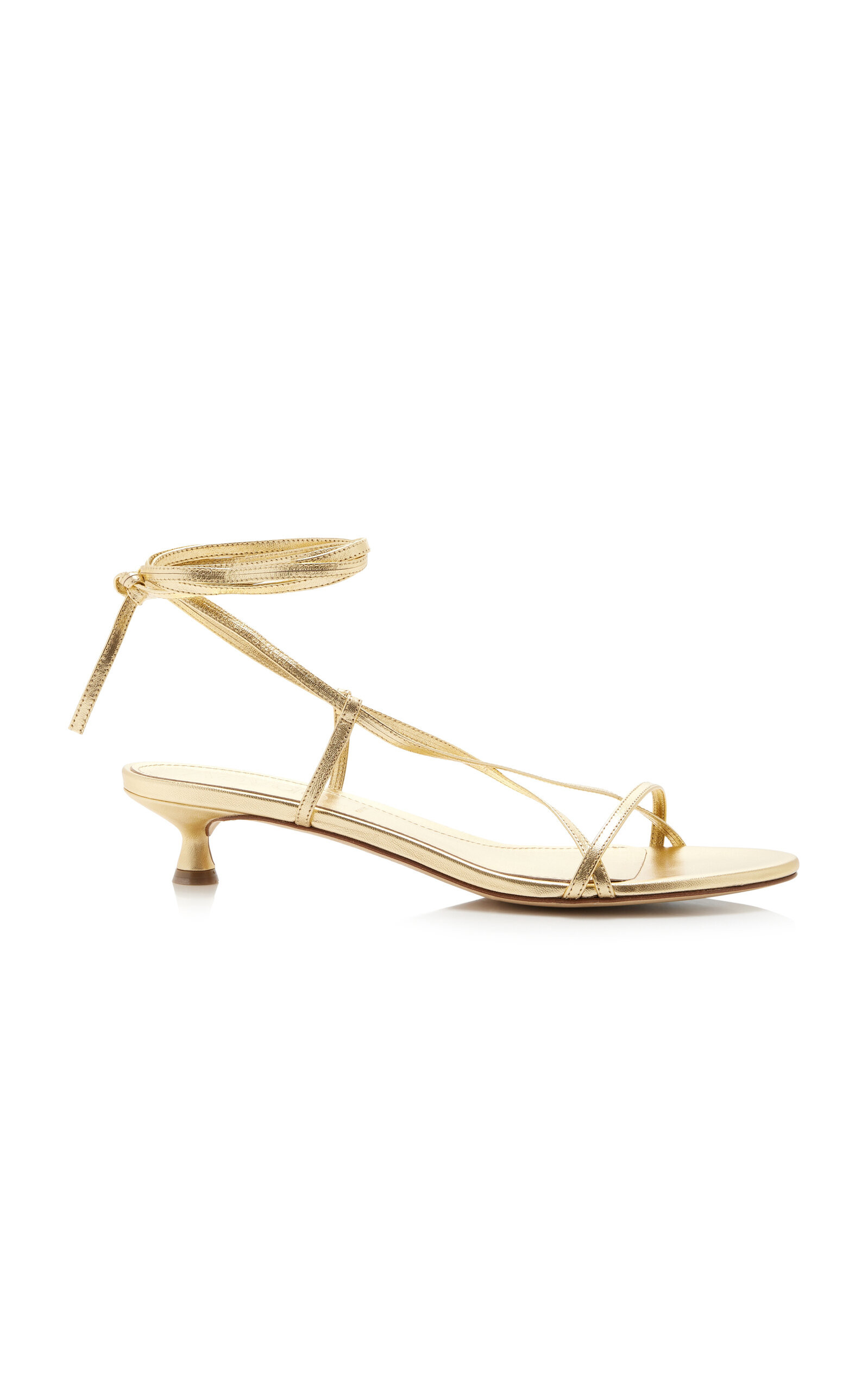Paige Lace-Up Leather Sandals | Moda Operandi (Global)