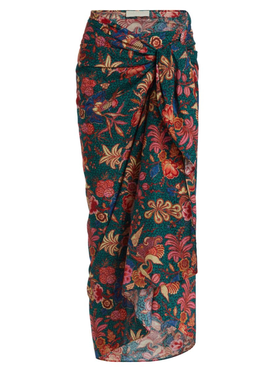 Paz Block-Print Coverup | Saks Fifth Avenue