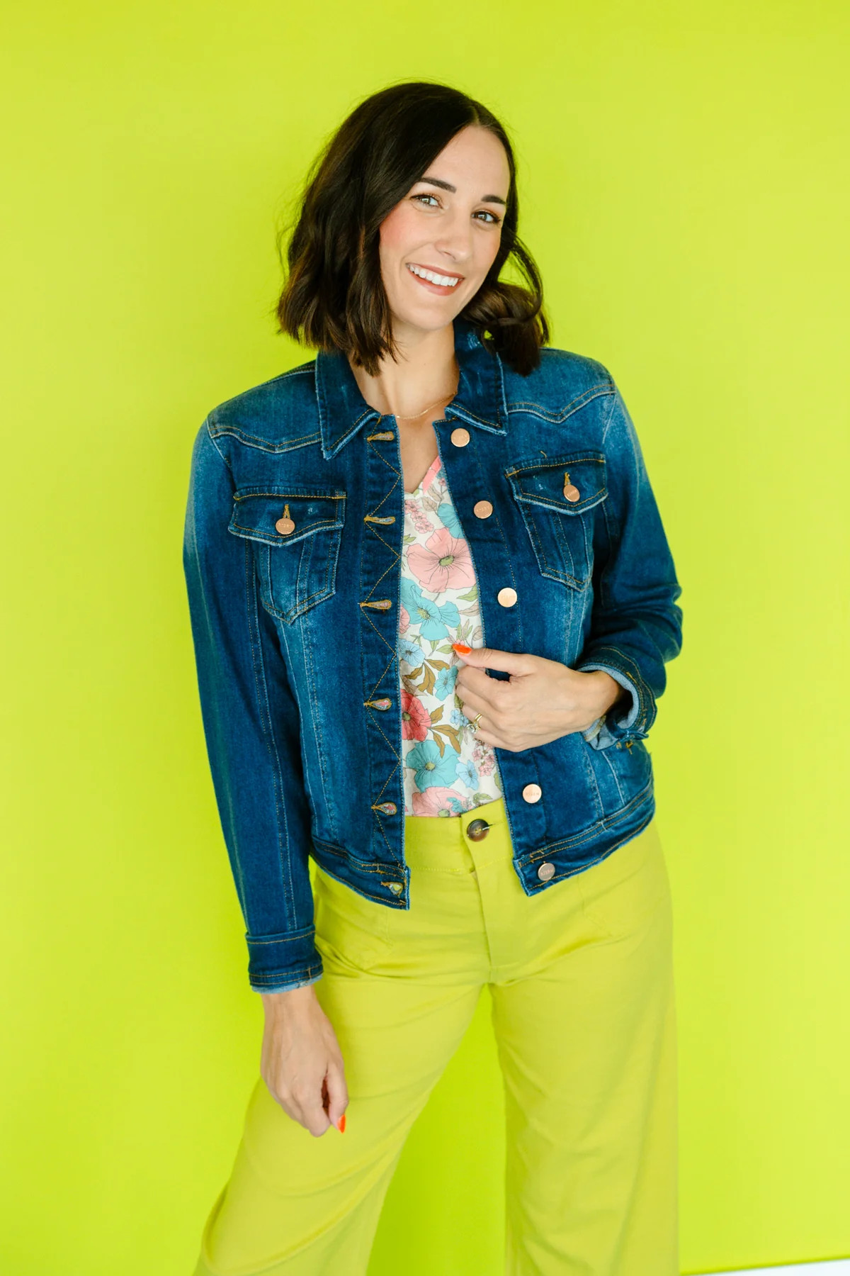 [Risen] Southerland Classic Denim Jacket - Dark WashDark Wash - Spring / Autumn / Small | MyEllement Boutique