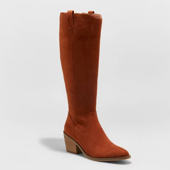 Women's Barb Tall Western Boots - Universal Thread™ | Target