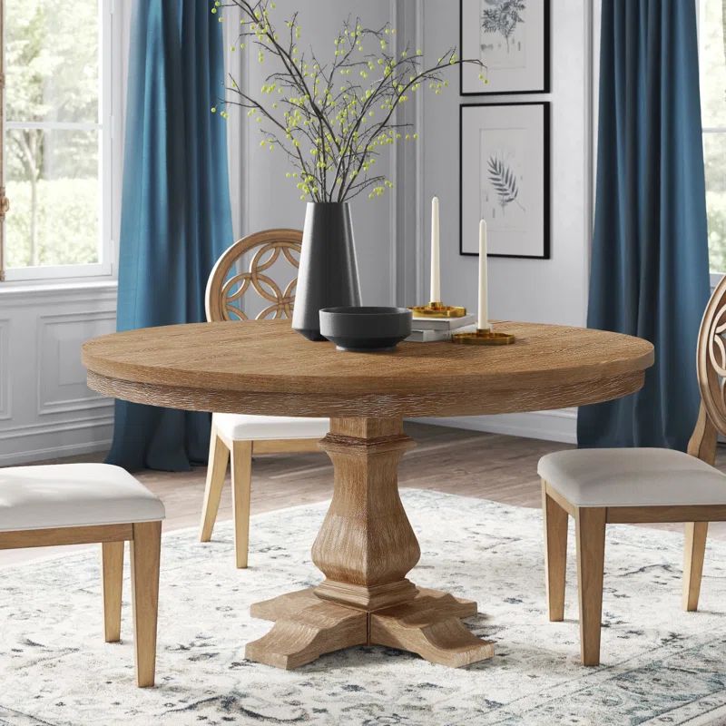 Toccata Extendable Pedestal Dining Table | Wayfair North America