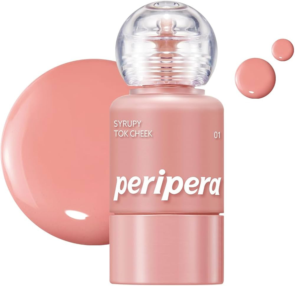 PERIPERA SYRUPY TOK CHEEK Liquid Blush| Dewy Finish with Long-Lasting Hydration, Buildable & Blen... | Amazon (US)