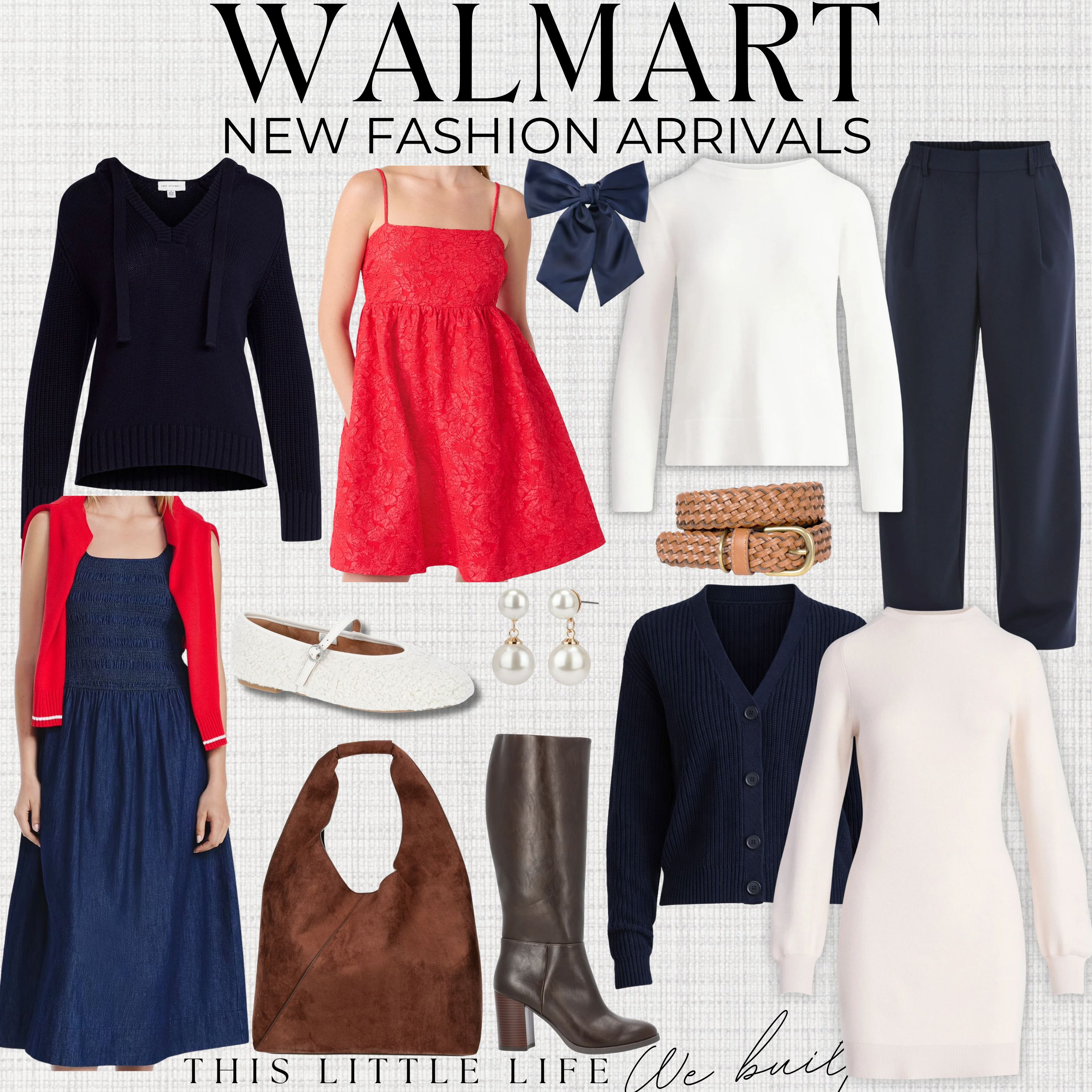 New Fashion Arrivals from Walmart!
Walmart Fashion / Knit Sweaters / Midi Dresses with Boots / Oversized Blazers / Puffer Jackets / Neutral Cardigans  / Button-Up Shirts / Layered Tops / Ankle Booties / High-Waisted Jeans / Utility Jackets / Ribbed Knit Tops / Winter Coats / Cotton Turtlenecks / Neutral Jumpsuits / Leather Crossbody Bags / Warm Beanies / Wide-Leg Trousers / Knit Midi Skirts / Oversized Flannel Shirts / Neutral Loafers / Slip Dresses with Layers / Winter Scarves / Earth-Tone Accessories / Oversized Sweaters and Cardigans / Fair Isle Sweaters / Winter Accessories / Warm Layers / Thermal Layers / Waterproof Snow Boots / Ugg Boots /  

 #LTKootd #LTKSeasonal #LTKFindsUnder50