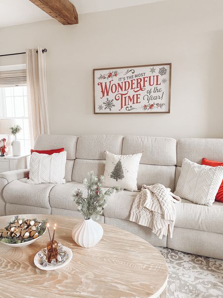 It’s the Most Wonderful Time of the Year! Christmas signs, wood signs, Christmas gold bells, Christmas bowl fillers, coffee table styling, Everlasting Candle, Christmas tree throw pillow  

#LTKHoliday #LTKSeasonal #LTKunder100
