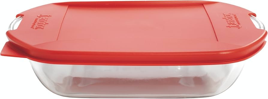 Anchor Hocking 3-Quart Rectangular Baking Dish with Embrace Lids | Amazon (US)