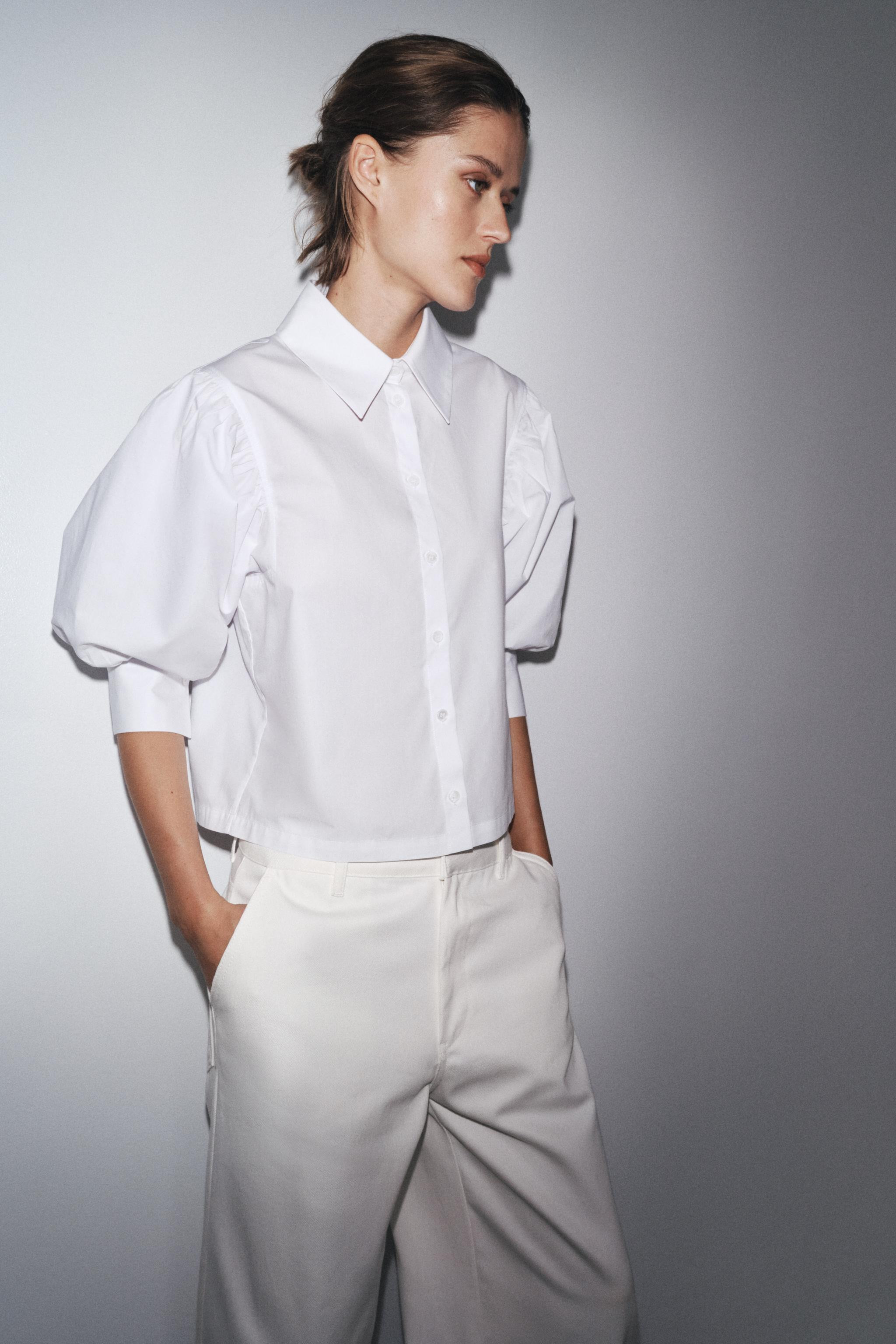 POPLIN SHIRT ZW COLLECTION | Zara US