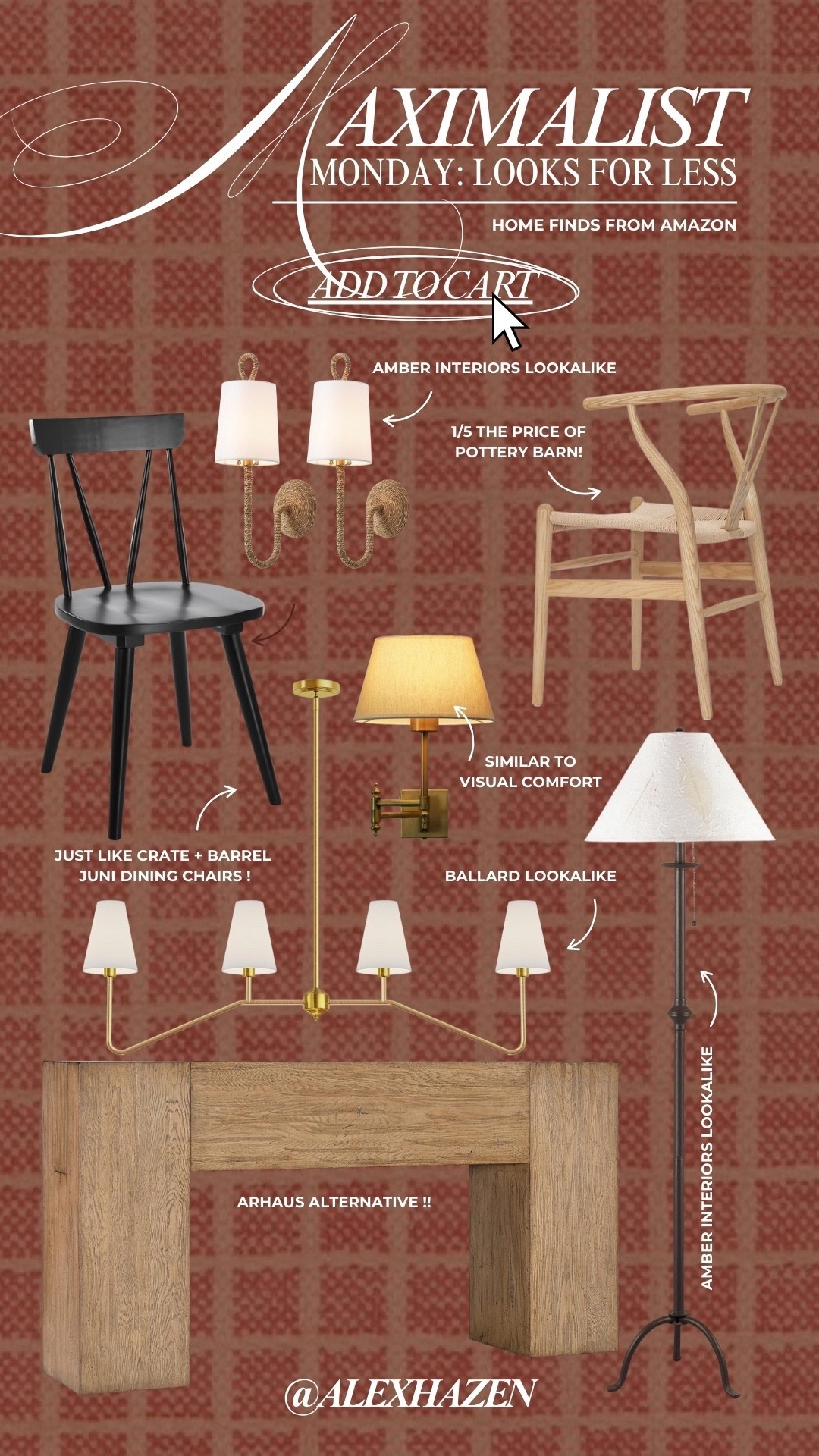 maximalist monday: home looks for less from amazon !! 

#LTKHome