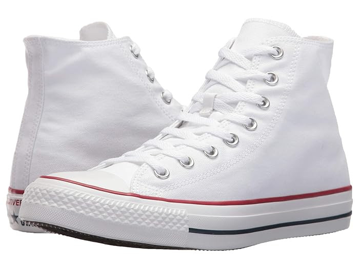 Converse Chuck Taylor(r) All Star(r) Core Hi (Optical White) Classic Shoes | Zappos