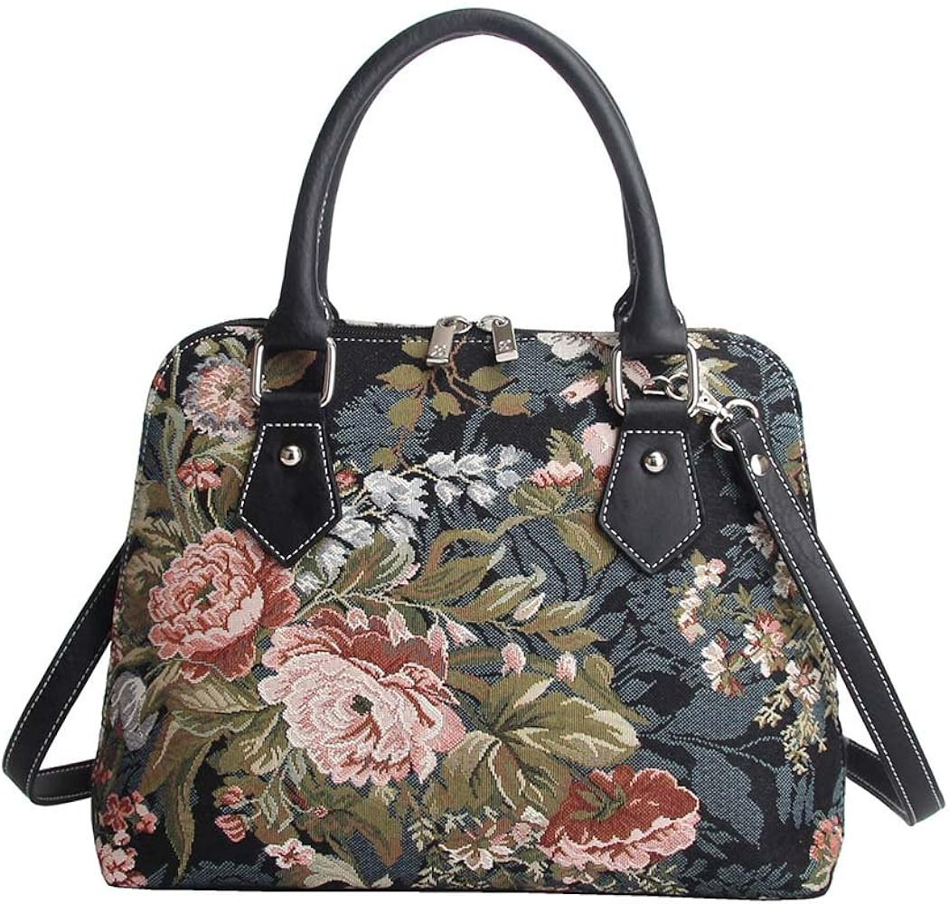 Signare Tapestry Hand & Shoulder Bag for Women |Fashionable Cross Body bag Purses for Woman |Satc... | Amazon (US)