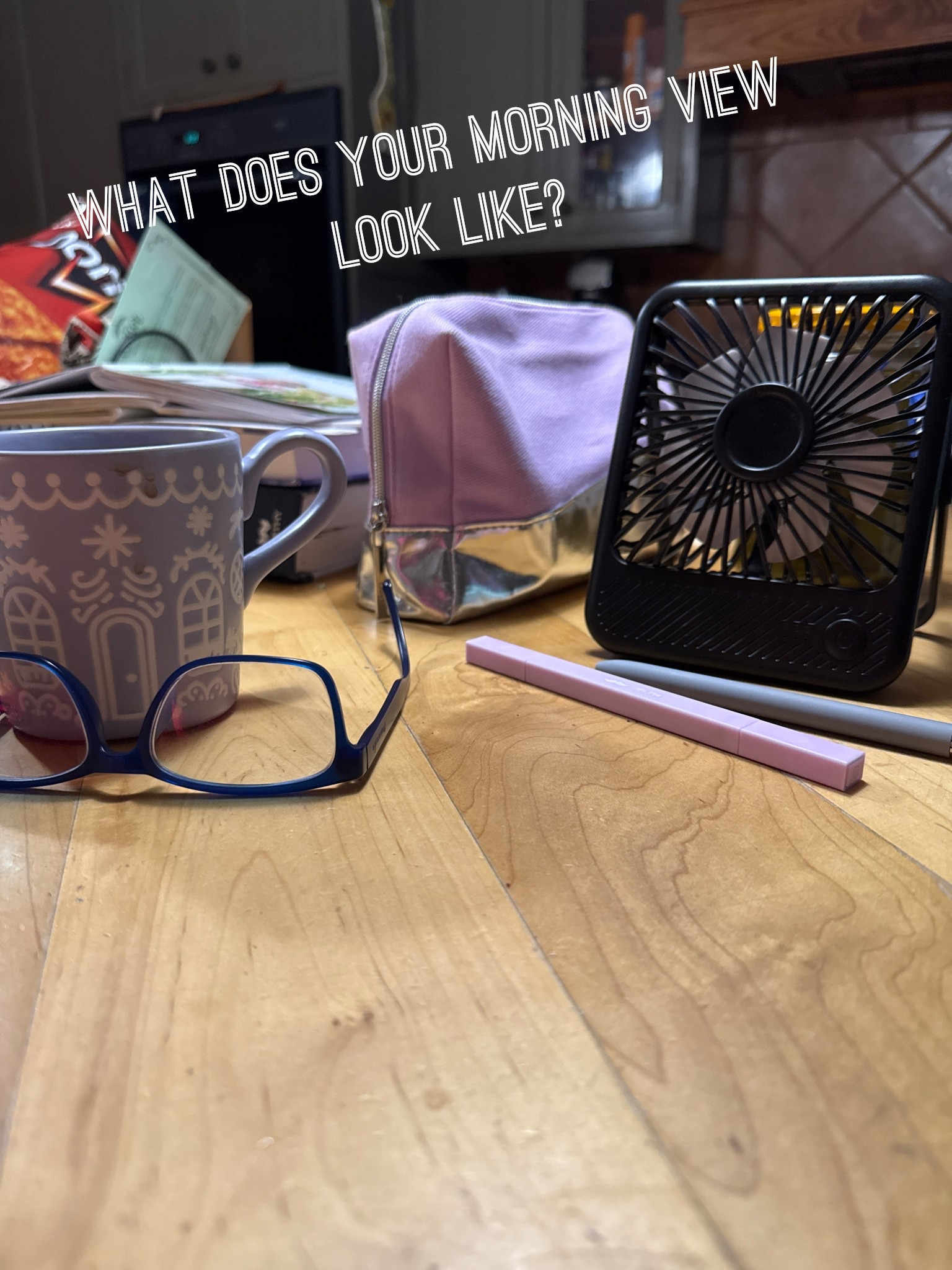 The things you see in the morning say a lot about how your day starts! What does your view look like this morning?

#LTKdayinmylife #LTKgrwm #LTKmorningroutine