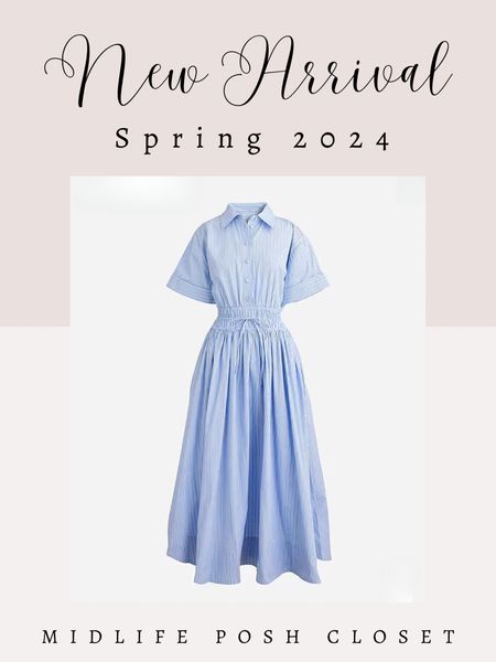 Spring New Arrival: dreamy baby blue shirt dress from J. Crew!

Easter Dress / Spring Dress

#LTKstyletip #LTKSeasonal #LTKover40