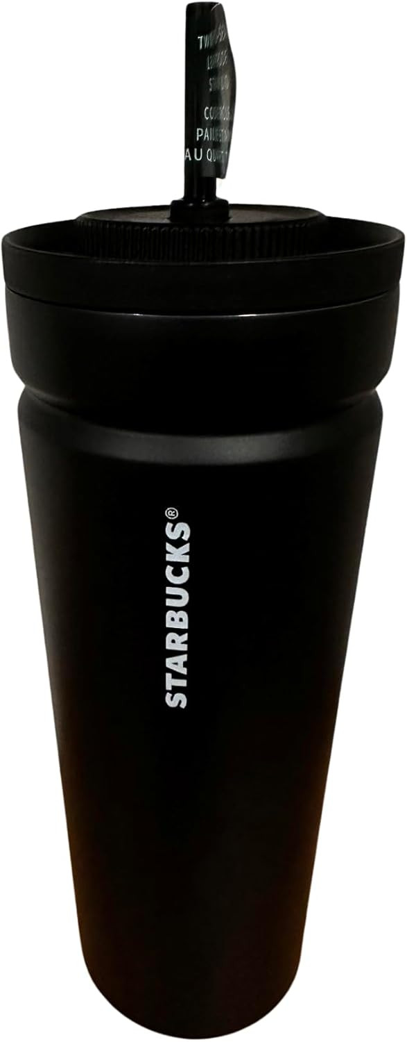Starbucks Vacuum Insulated Cold Cup 24 Fl Oz Black | Amazon (US)