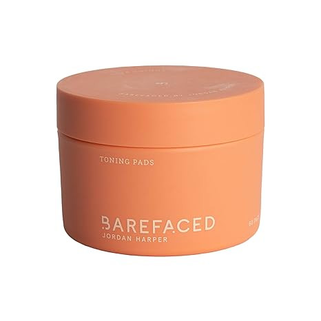 Barefaced Toning Pads (60 count) - Exfoliating Face Pads with 2% Glycolic Acid & Salicylic Acid -... | Amazon (US)