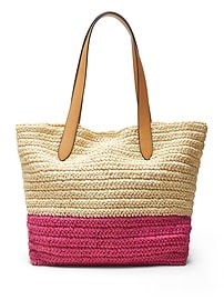 Straw Beach Tote Bag | Banana Republic US