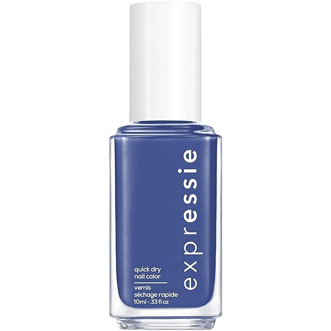 essie expressie Quick-Dry Vegan Nail Polish, Lose The Snooze, Iris Blue, 0.33 Ounce | Amazon (US)