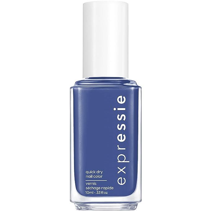 essie expressie Quick-Dry Vegan Nail Polish, Lose The Snooze, Iris Blue, 0.33 Ounce | Amazon (US)