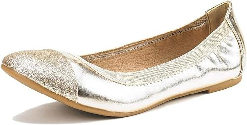 DREAM PAIRS Women's Sole-Flex Ballerina Walking Flats Shoes | Amazon (US)