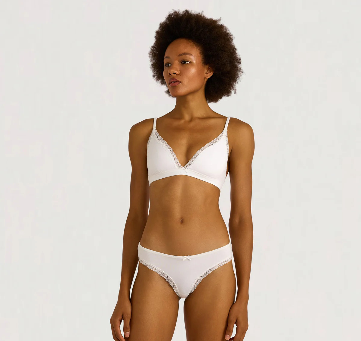 Flex Lace Triangle Bralette | Organic Basics