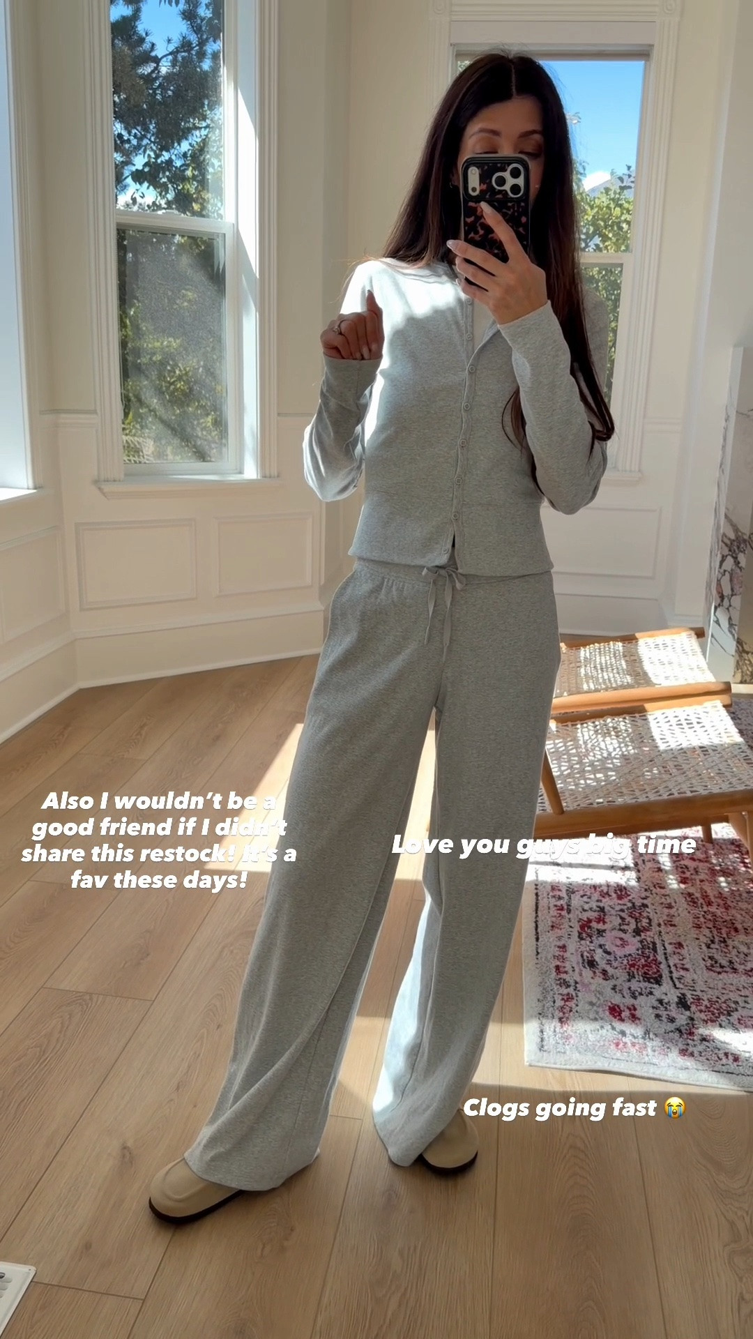 Best lounge set! I have the size xs (runs tts)

#LTKootd #LTKSeasonal #LTKgrwm