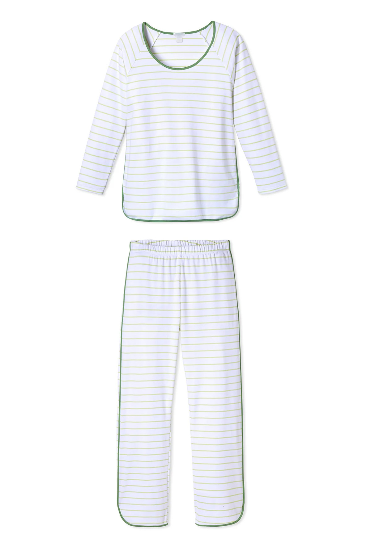 Pima Long-Long Set in Hydrangea | LAKE Pajamas