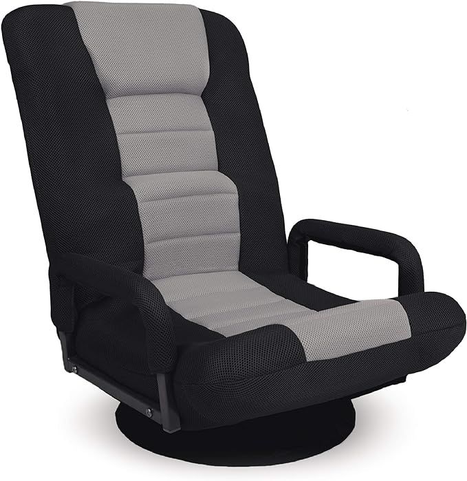 Amazon.com: Best Choice Products Swivel Gaming Chair 360 Degree Multipurpose Floor Chair Rocker f... | Amazon (US)