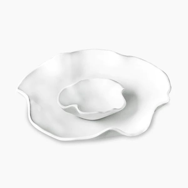 Nube Melamine Chip and Dip Set | Fig and Dove