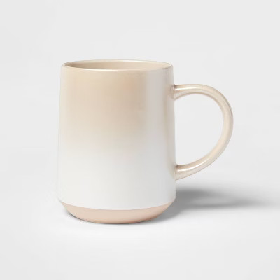 19oz Stoneware Ombre Mug - Threshold™ | Target