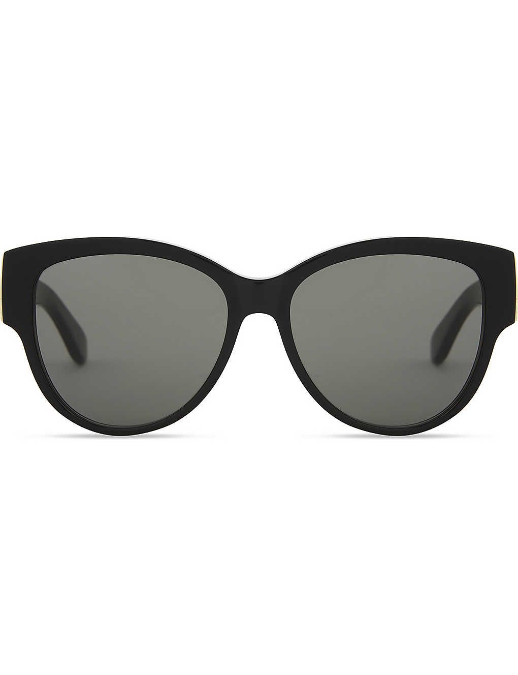 M3 oval-frame sunglasses | Selfridges