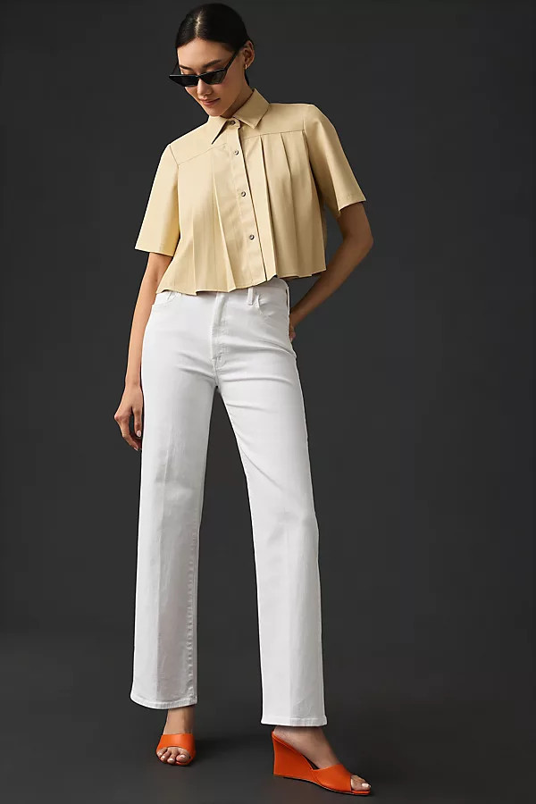 The Rambler Zip Ankle Jeans | Anthropologie (US)