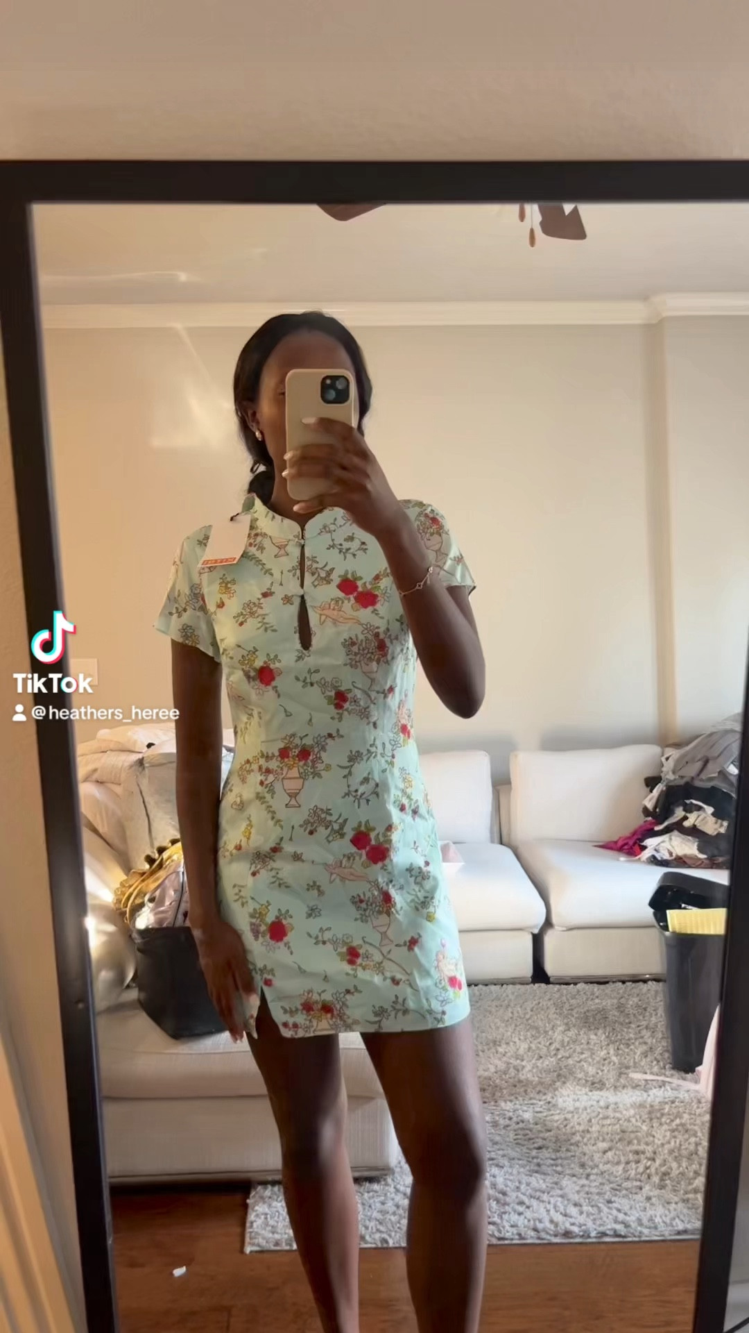 Saint Bernard try on!!! They have the BEST dresses!
All of these items were on sale too …. 