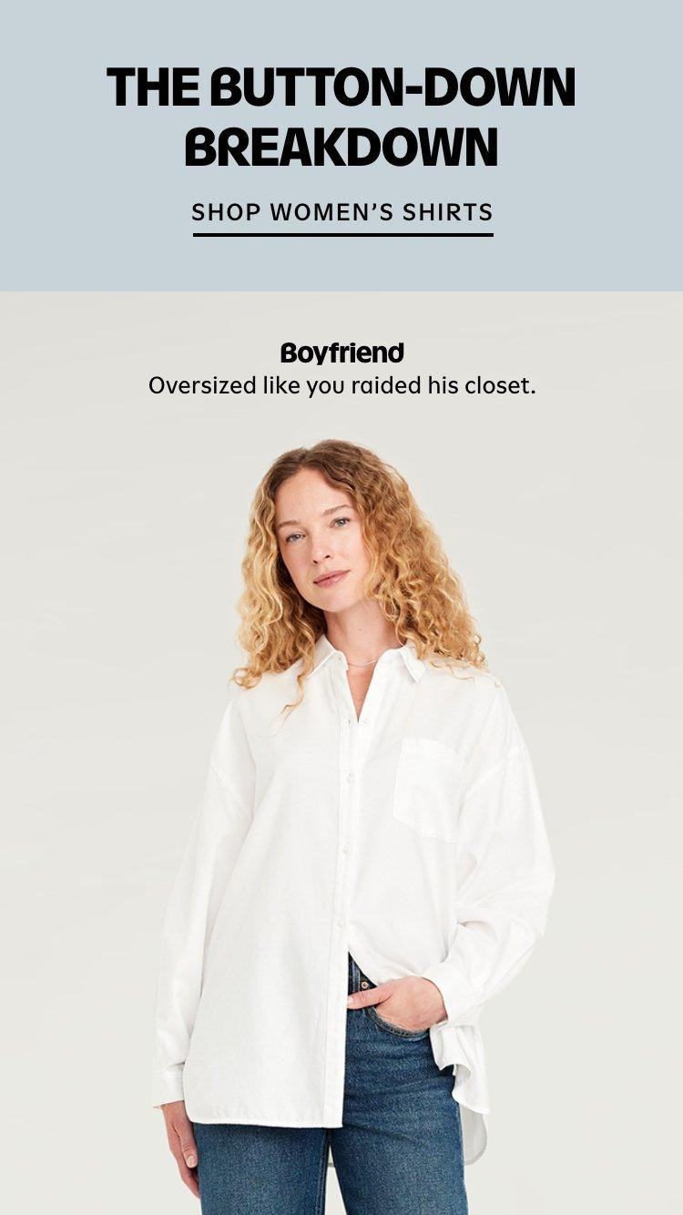 Linen-Blend Loose Button-Down Shirt | Old Navy | Old Navy (US)