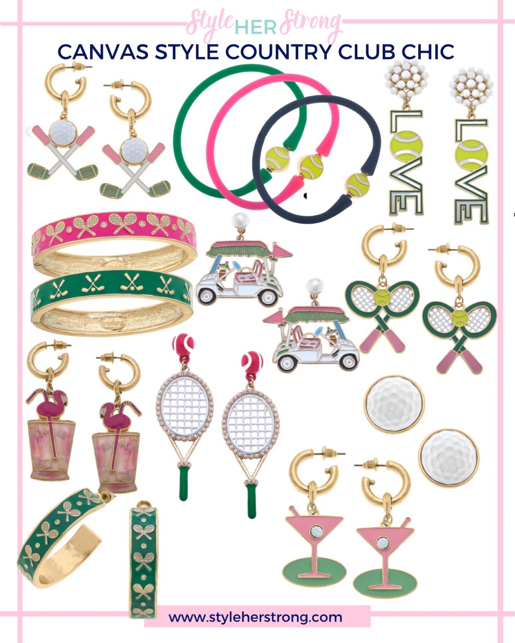 Canvas Style Country Club Chic collection, tennis, golf 

#LTKSeasonal #LTKswim #LTKtravel