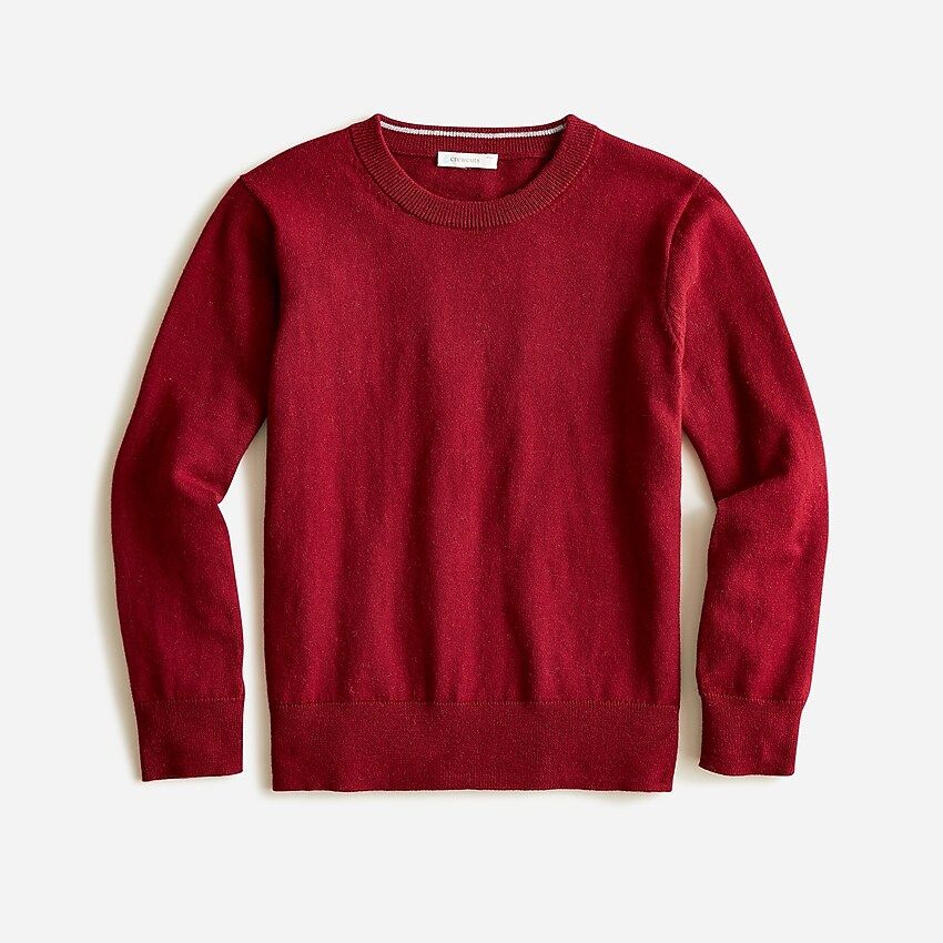 Kids' cotton-cashmere crewneck sweater | J.Crew US