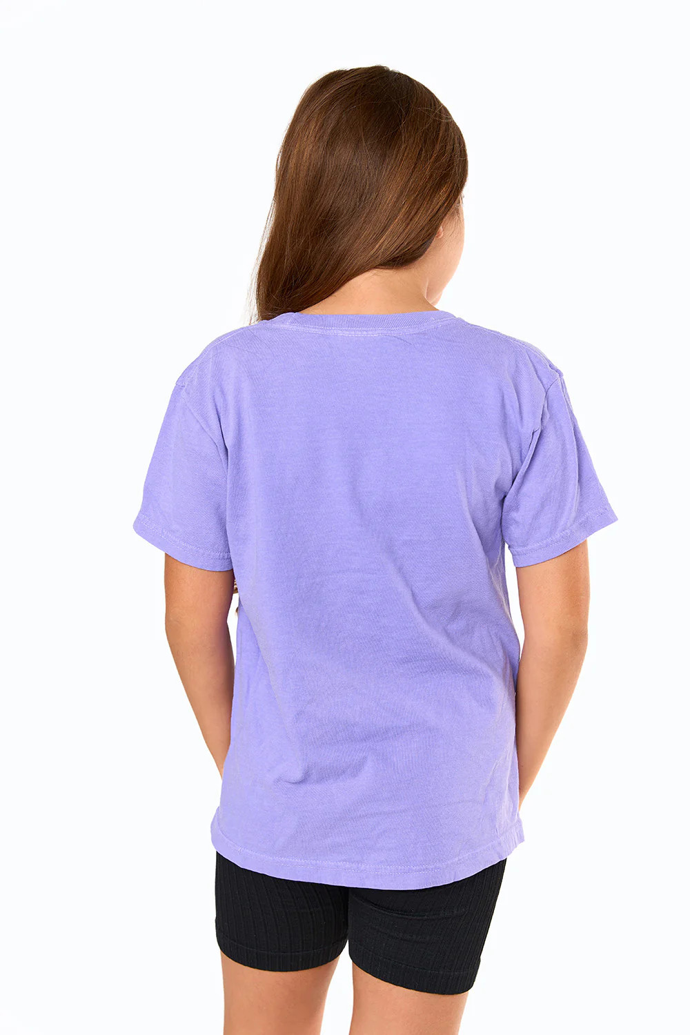 BuddyLove X Comfort Colors | Dallas Youth Graphic Tee | Violet | BuddyLove