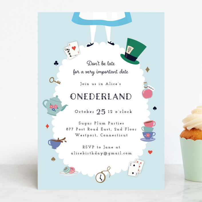 Disney's Alice In Wonderland Birthday | Minted