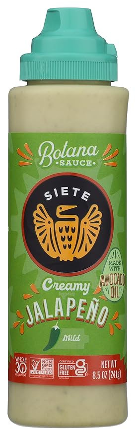 Siete Sauce Botana Jalapeno, 8.5 oz | Amazon (US)