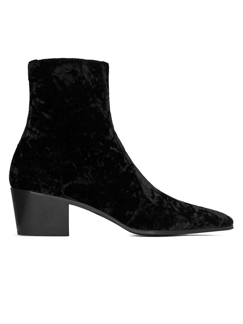 Vassili Zipped Boots in Velvet | Saks Fifth Avenue