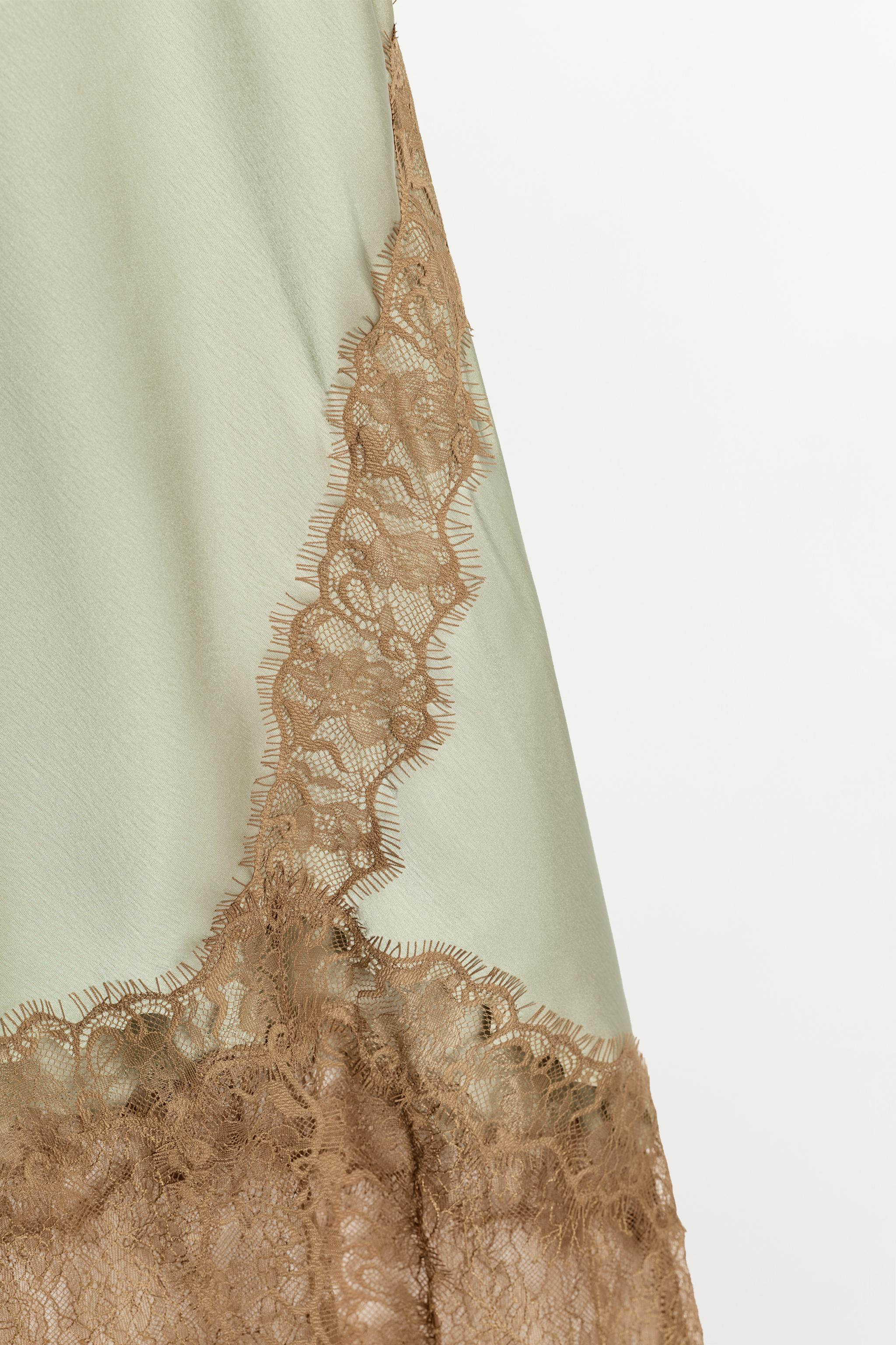 ZW COLLECTION LACE SLIP DRESS | Zara US