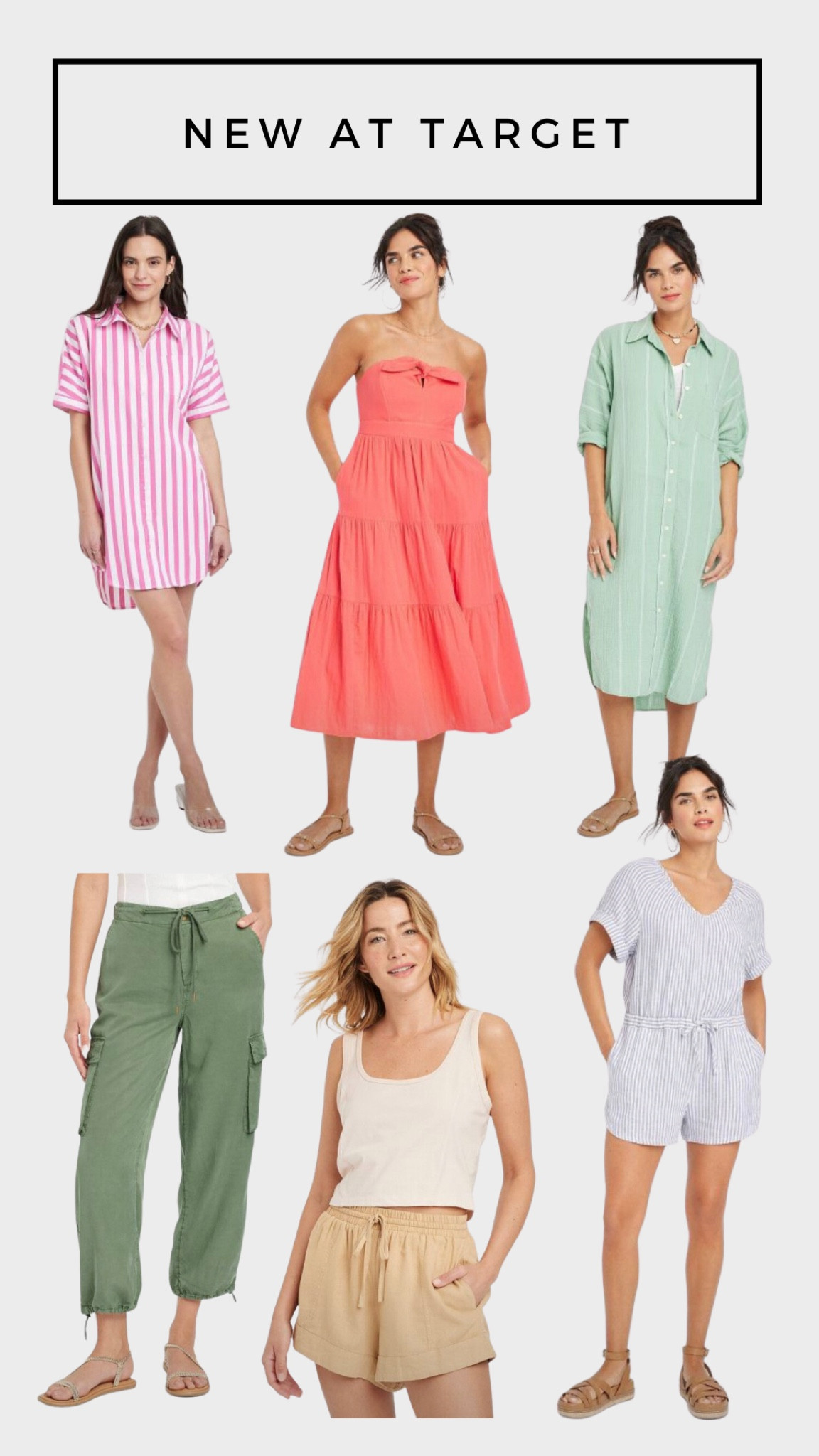 Target new arrivals for summer #target #targetfashion #newforsummer #summer #summerfashion #targetstyle #targetfinds #targetsummer #dresses #targetnewarrivals 

#LTKunder50 #LTKstyletip #LTKSeasonal