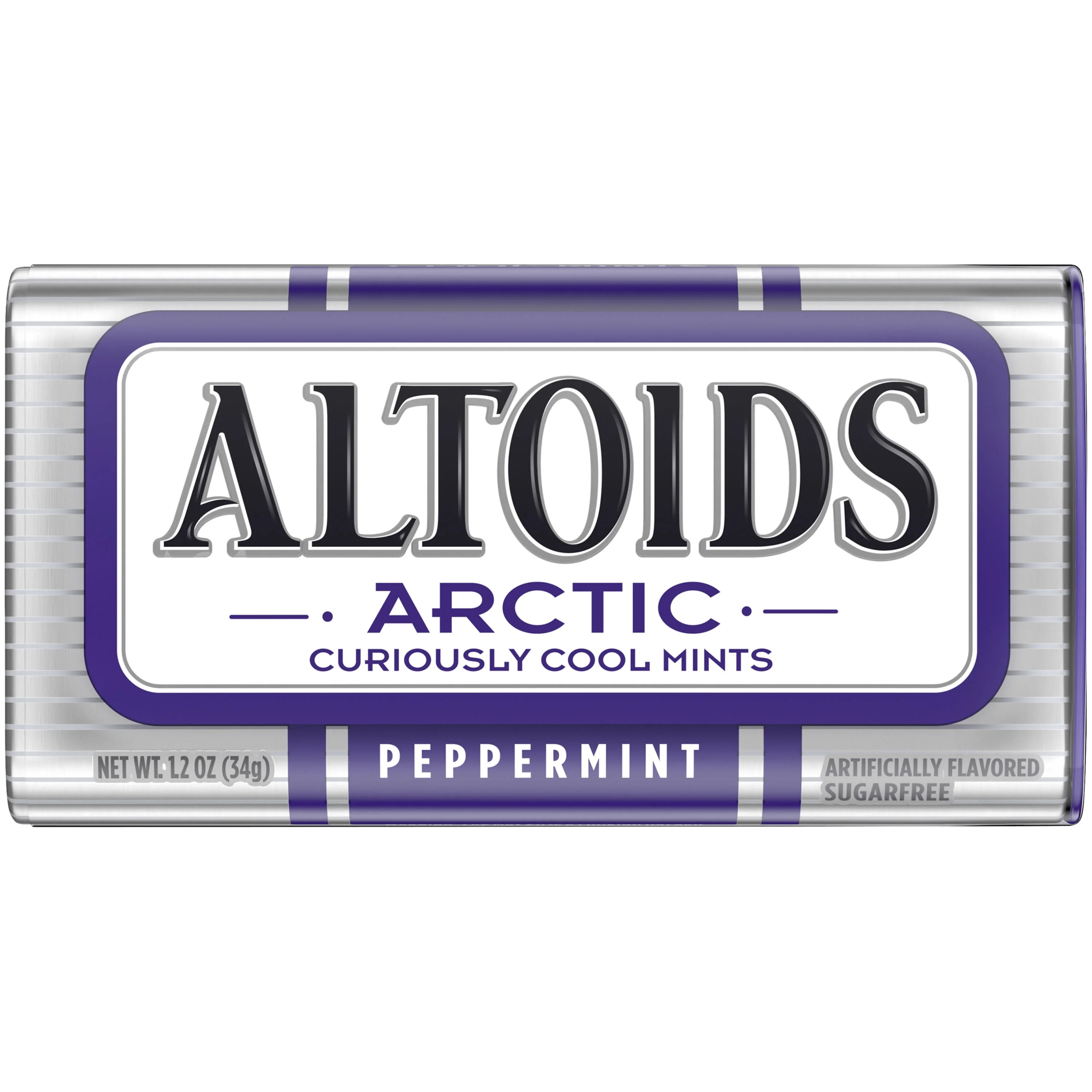 Altoids Arctic Peppermint Sugar Free Breath Mints - 1.2oz Tin | Walmart (US)