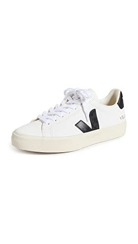 Veja Women's Campo Sneakers, Extra White/Black, 4 Medium US | Amazon (US)