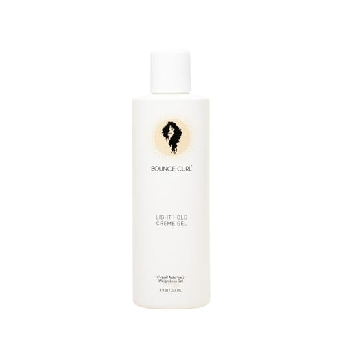 Bounce Curl Light Hold Creme Gel for Wavy and Curly Hair, Aloe and Jojoba Formula, Frizz Control, Silicone Free, Sulfate Free, Vegan, 8 oz | Amazon (US)